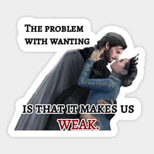 Darklina : Kirigan and Alina | Shadow and Bone season 2 Netflix | Grishaverse Sticker